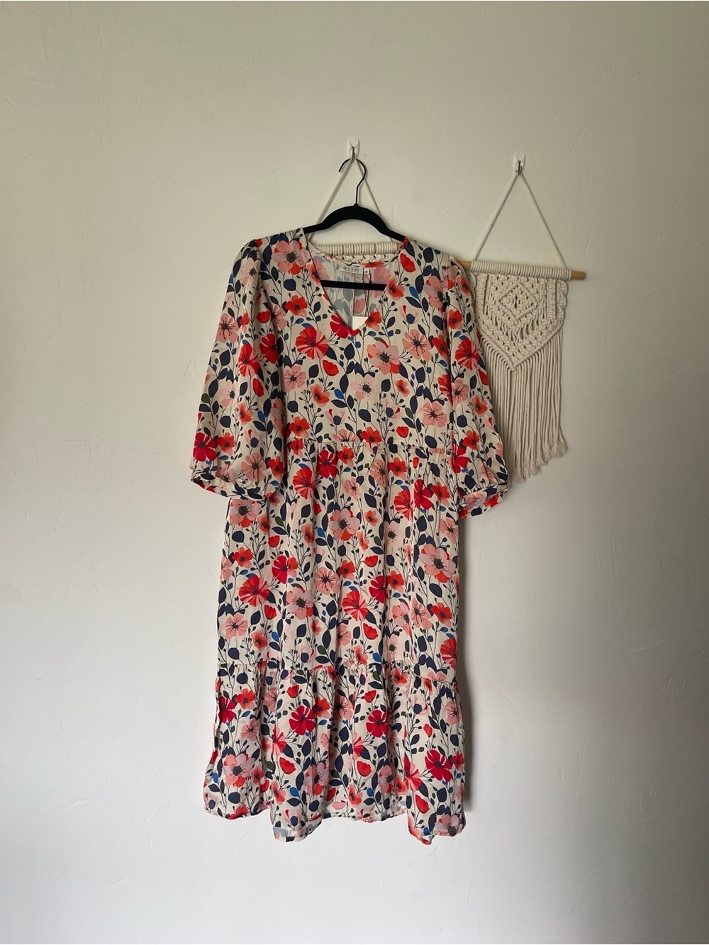Masai Nette Floral Midi Dress - Picture 2 of 5
